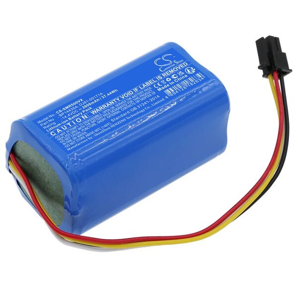 Bsc Preferred Samsung PowerBot-E VR05R5050WK VR5000RM Vacuum Replacement Battery CS-SMR500VX.1 - main